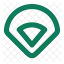 Baseballfeld  Symbol
