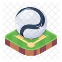 Baseballplatz  Symbol