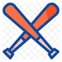 Baseballschlager Baseballschlager Baseball Symbol