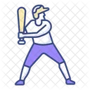 Baseballspieler  Symbol