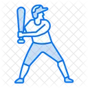 Baseballspieler Baseball Spieler Symbol