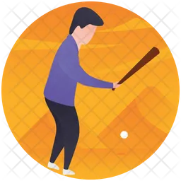 Baseballspieler  Symbol