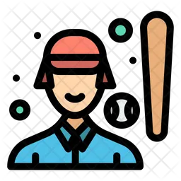 Baseballspieler  Symbol