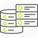 Bases De Datos Datos Almacenamiento Icon