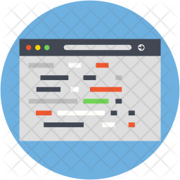 Bash command Icon - Download in Flat Style