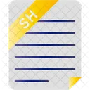 Bash Shell Script File File Type Icon