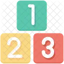 Basic Math Blocks Icon