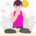 Basic Breathing Pranayama Icon