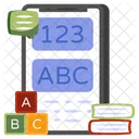 Abc Learning Basic Learning Basic Education Icon