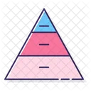 기본 피라미드  아이콘