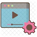 Research Video Video Player Online Video Icon