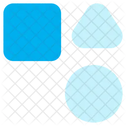 Basic Shapes Icon - Download in Flat Style