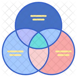 Basic Venn  Icon