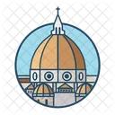 Basilica Di Santa Maria Del Fiore Famous Building Landmark Icon
