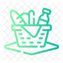 Basket Container Food Icon