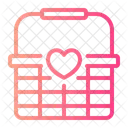 Basket Valentines Day Valentine Icon