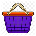 Basket Isolated Store Icon