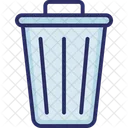 Basket Bucket Dustbin Icon