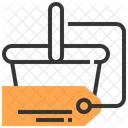 Basket Tag Commerce Icon