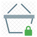 Basket Lock Secure Icon