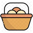 Basket Picnic Nature Icon