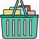 Full Shopping Basket Icon