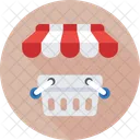 Shopping Basket Eshop Icon