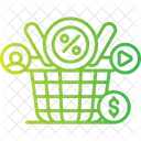 Basket Ecommerce Online Icon