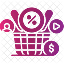 Basket Ecommerce Online Icon