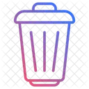 Basket Garbage Bin Icon