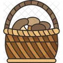 Basket Picnic Spring Icon