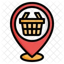 Basket Navigation Maps And Location Icon