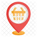 Basket Navigation Maps And Location Icon