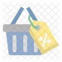 Basket Shopping Discount Icon