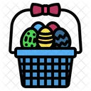 Basket Egg Easter Icon