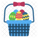 Basket Egg Easter Icon