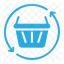 Basket Repeat Subscription Icon