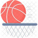 Basket Ball Sports Ball Icon