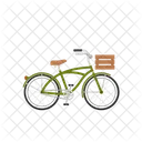 Basket Bicycle  Icon
