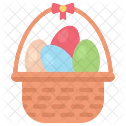 Basket Eggs  Icon