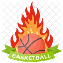 Basket in fiamme  Icon