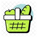 Basket Fruit  Icon
