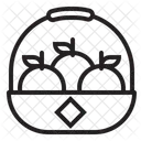 Basket fruit  Icon