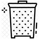 Basket Clothes Basket Clothes Hamper Icon