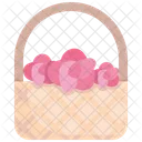 Basket Floral Beautiful Icon