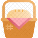 Basket Bread Bakery Icon