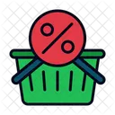 Basket Shopping Basket Discount Icon