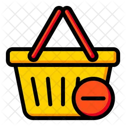 Basket minus  Icon