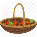 Basket Of Coffee Beans Beans Food Icon