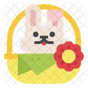 Basket Rabbit  Icon